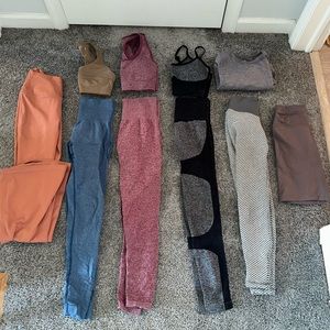 Mix of Workout Clothes